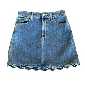 Joe’s Jeans Blue The Bella High Rise Jean Skirt Size 24